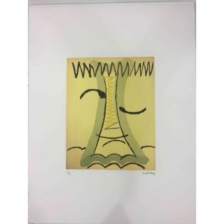 Litografia Man Ray Off set certifikovaná 50x65 cm