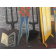 Litografia set Man Ray 50x65 cm certificat