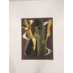 Litografia Man Ray Off set certifikovaná 50x65 cm