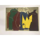 Litografia Man Ray Off set certifikovaná 50x65 cm