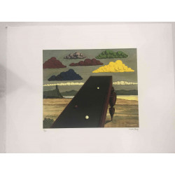 Litografia Man Ray Off set certifikovaná 50x65 cm