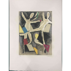 Set de litografía Marino Marini 50x70 cm certificado