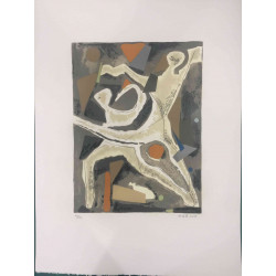 Set de litografía Marino Marini 50x70 cm certificado