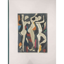 Set de litografía Marino Marini 50x70 cm certificado