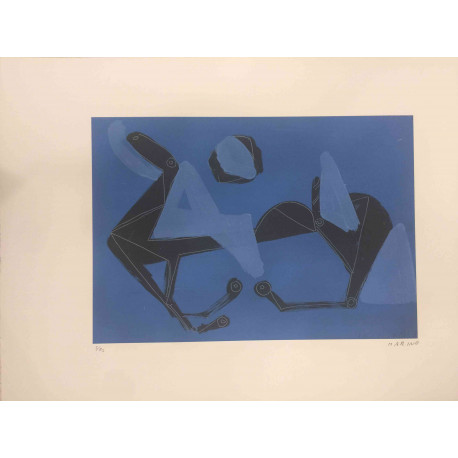 Set de litografía Marino Marini 50x70 cm certificado