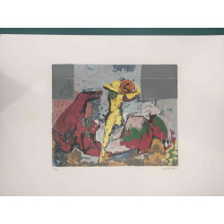 Marino Marini Litografia off set 50x70 cm certificat
