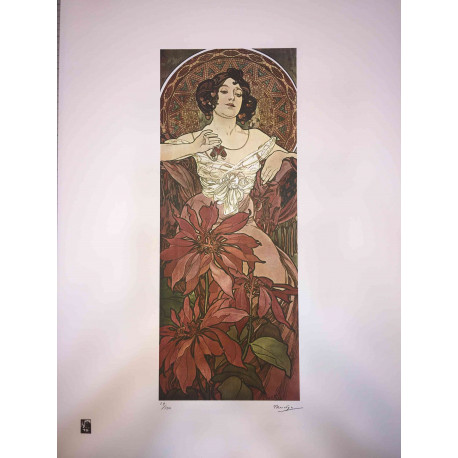 Set de litografía Alphonse Mucha 50x70 cm