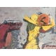 Marino Marini Litografia off set 50x70 cm certificat