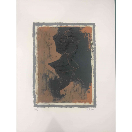 Marino Marini Litografia off set 50x70 cm certificat