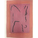 Marino Marini 50x70 cm-ko litografia-sorta ziurtatua