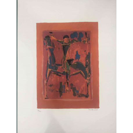 Set de litografía Marino Marini 50x70 cm certificado