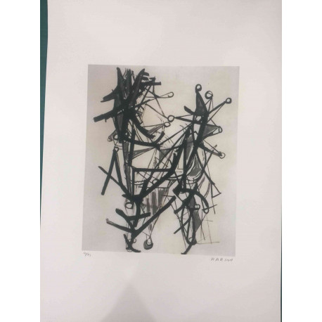 Set de litografía Marino Marini 50x70 cm certificado