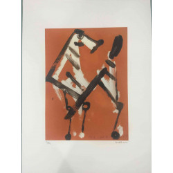 Set de litografía Marino Marini 50x70 cm certificado