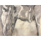 Marino Marini 50x70 cm-ko litografia-sorta ziurtatua