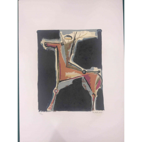 Set de litografía Marino Marini 50x70 cm certificado