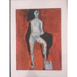 Set de litografía Marino Marini 50x70 cm certificado