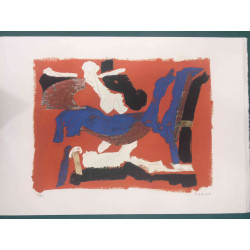 Set de litografía Marino Marini 50x70 cm certificado