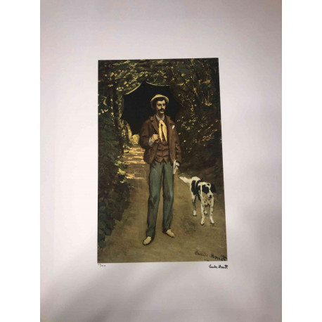 Claude Monet lithographie hors set 50x70 cm