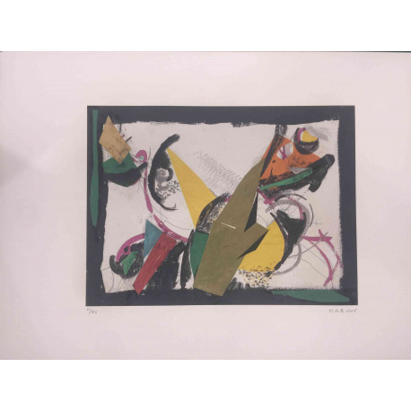 Set de litografía Marino Marini 50x70 cm certificado