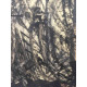Mario Ceroli Lithografie off set 50x65 cm gecertificeerd