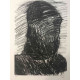 Mario Ceroli Lithografie off set 50x65 cm gecertificeerd
