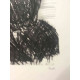Mario Ceroli Lithografie off set 50x65 cm gecertificeerd
