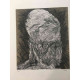 Mario Ceroli Lithografie off set 50x65 cm gecertificeerd