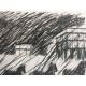 Mario Ceroli Lithografie off set 50x65 cm gecertificeerd