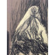 Mario Ceroli Lithografie off set 50x65 cm gecertificeerd