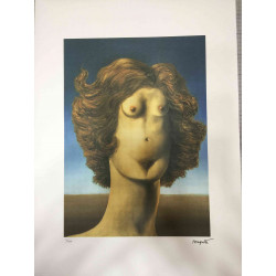 Rene Magritte Litografia off set cm 50x70 certificata