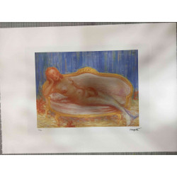 Zestaw litograficzny Rene Magritte'a offsetowy 50x70 cm z certyfikatem