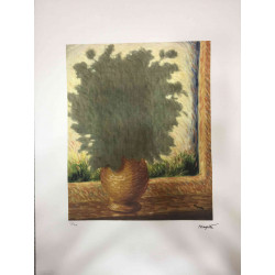 René Magritte Lithographie hors set 50x70 cm certifiée