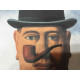 Litografická súprava Rene Magritte certifikovaná 50x70 cm