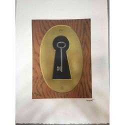 Litografia Rene Magritte off set 50x70 cm certificada