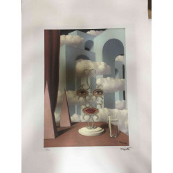 Set de litografía Rene Magritte 50x70 cm certificado