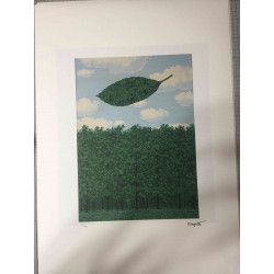 Rene Magritte Lithographie Offset 50x70 cm zertifiziert