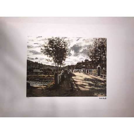 Set de litografia de Claude Monet 50x70 cm