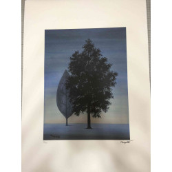 René Magritte Litografía off set 50x70 cm certificada