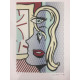 Roy Lichtenstein litografická ofsetová souprava 50x35 cm certifikovaná