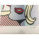 Roy Lichtenstein litografická ofsetová souprava 50x35 cm certifikovaná