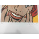 Roy Lichtenstein Lithographie hors set 50x35 cm certifiée