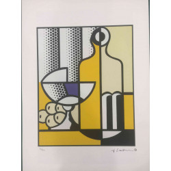Roy Lichtenstein Lithografie off set 50x35 cm gecertificeerd