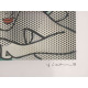 Litografická súprava Roy Lichtenstein certifikovaná 50x35 cm