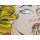 Roy Lichtenstein Lithographie hors set 50x35 cm certifiée