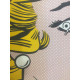 Roy Lichtenstein Lithographie hors set 50x35 cm certifiée