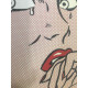 Roy Lichtenstein Lithographie hors set 50x35 cm certifiée