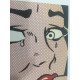 Roy Lichtenstein Lithographie hors set 50x35 cm certifiée