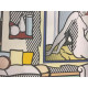 Roy Lichtenstein Lithographie Offset 50x35 cm zertifiziert