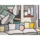 Roy Lichtenstein Lithographie Offset 50x35 cm zertifiziert
