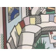 Roy Lichtenstein Lithographie Offset 50x35 cm zertifiziert